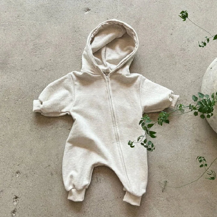 Baby Pocket Hooded Zip-up